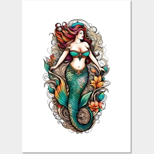 It's a Mermaid Thing Posters and Art